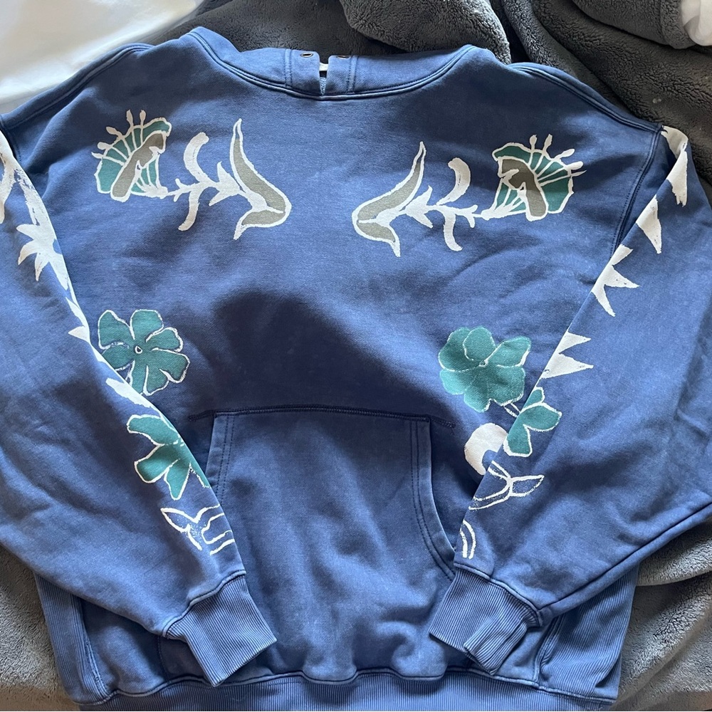 We The Free Floral Navy Sweatshirt